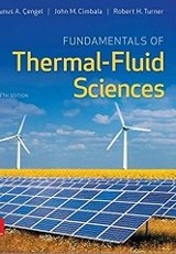 Cengel, Yunus, Fundamentals of Thermal-Fluid Sciences, [6th ed] 