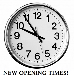During the Inter Semester Break in January - Opening Times are as follows: