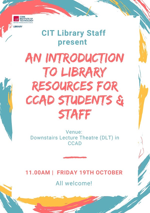 An Introduction to Library Resources for CCAD Students & Staff