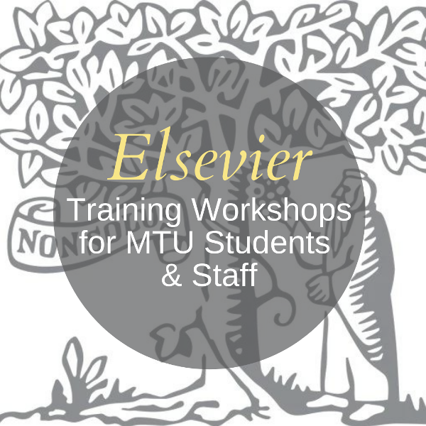 Elsevier Scopus & Science Direct workshops this academic term for students & staff.