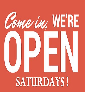 The Library is now open on Saturdays!