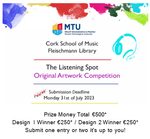 CSM Library - Original Artwork Competition - €500 up for grabs! Deadline extended!!
