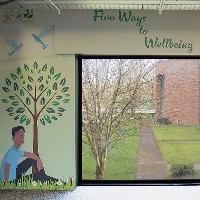 Just launched - MTU Bishopstown campus library Wellbeing Wall