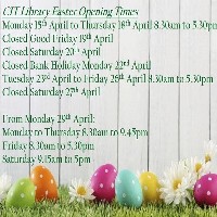 View our Opening Times over Easter