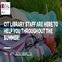 We're online throughout the summer!